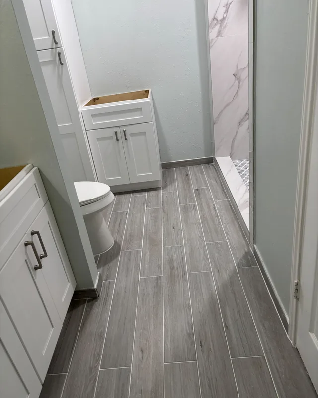 Bathroom Remodeling project by S Remodeling & Construction